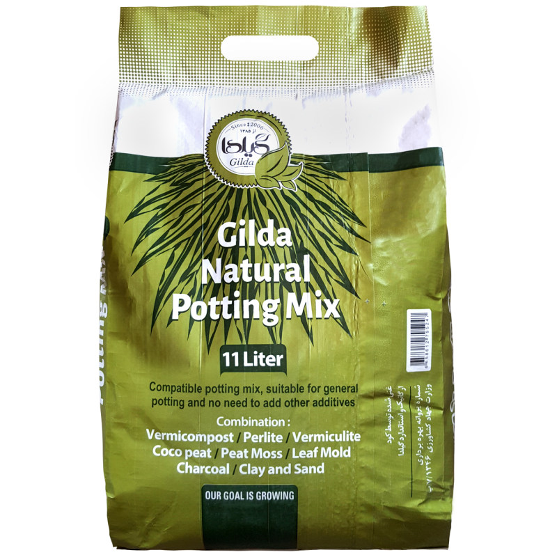 خاک گلدان گیلدا کد GK۱۱L حجم ۱۱ لیتر